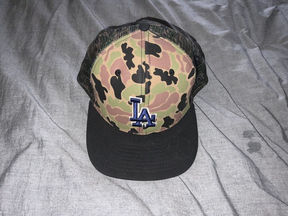 Vintage New Era 9fifty snapback LA Dodgers Camouflage Official MLB baseball cap